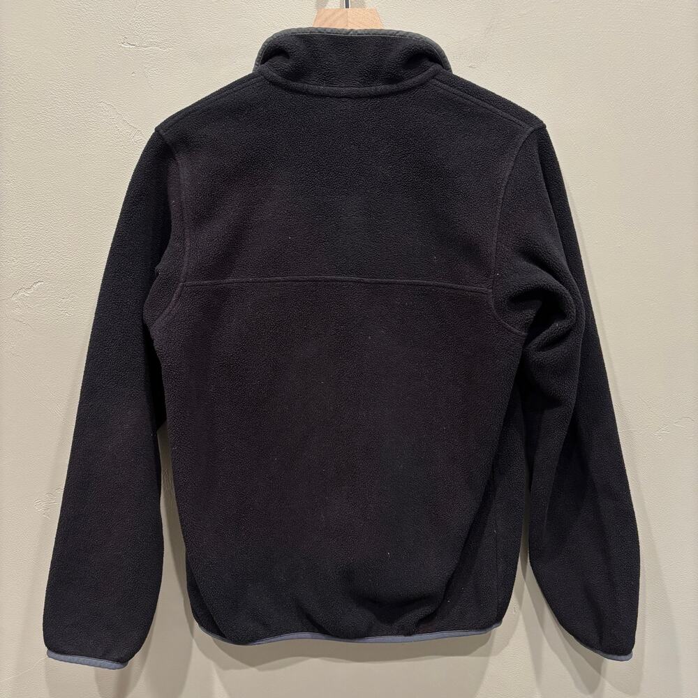 Patagonia Women's Synchilla Snap-T Fleece Pullover Black - Size: Medium - Picture 2 of 10